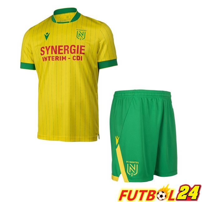 Camisetas De Futbol FC Nantes Ninos Primera Amarillo 2025/2026