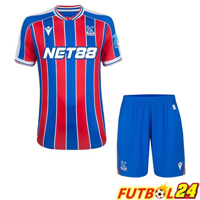Camisetas De Futbol Crystal Palace Ninos Primera Rojo Azul 2025/2026