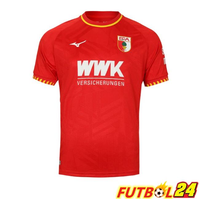 Camisetas De Futbol FC Augsburg Segunda Rojo 2025/2026