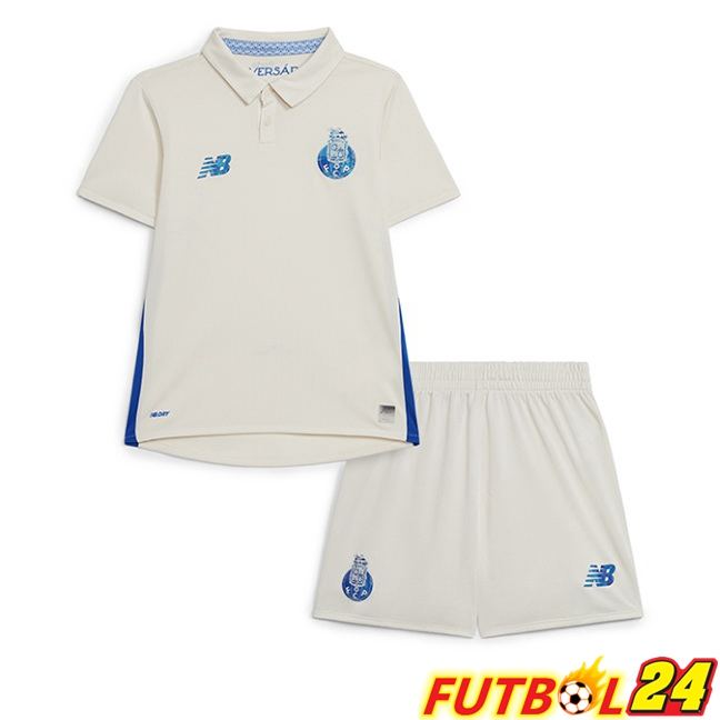 Camisetas De Futbol FC Porto Ninos Tercera Blanco 2025/2026