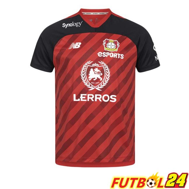 Camisetas De Futbol Bayer 04 Leverkusen eSports Rojo Negro 2025/2026