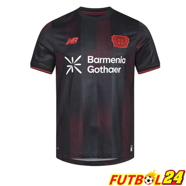 Camisetas De Futbol Bayer 04 Leverkusen Primera Negro 2025/2026