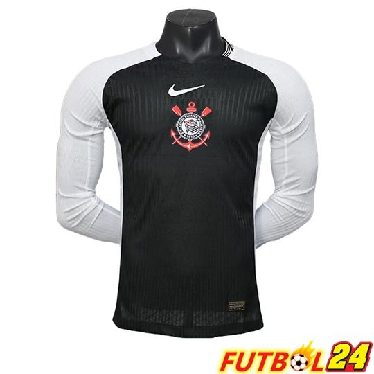 Camisetas De Futbol Corinthians Manga Larga Segunda 2025 2026