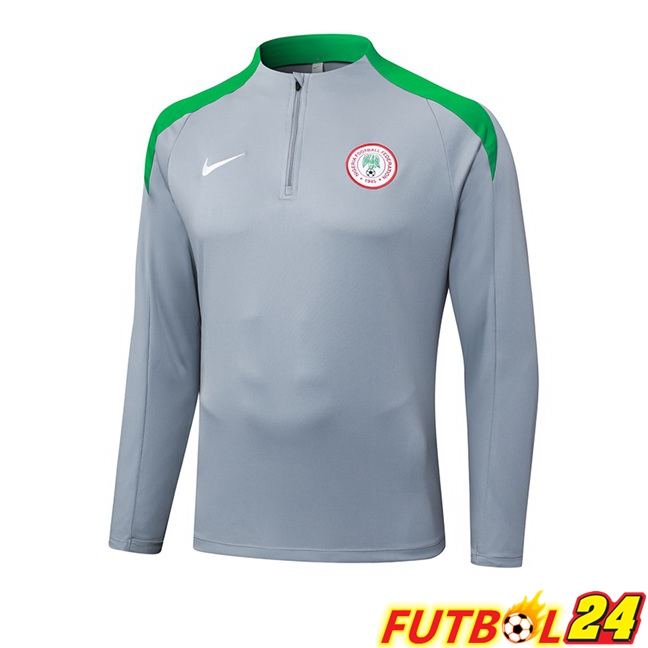 Sudadera De Entrenamiento Nigeria Gris 2025/2026