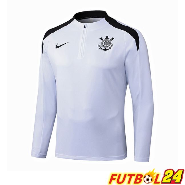 Sudadera De Entrenamiento Corinthians Blanco 2025/2026