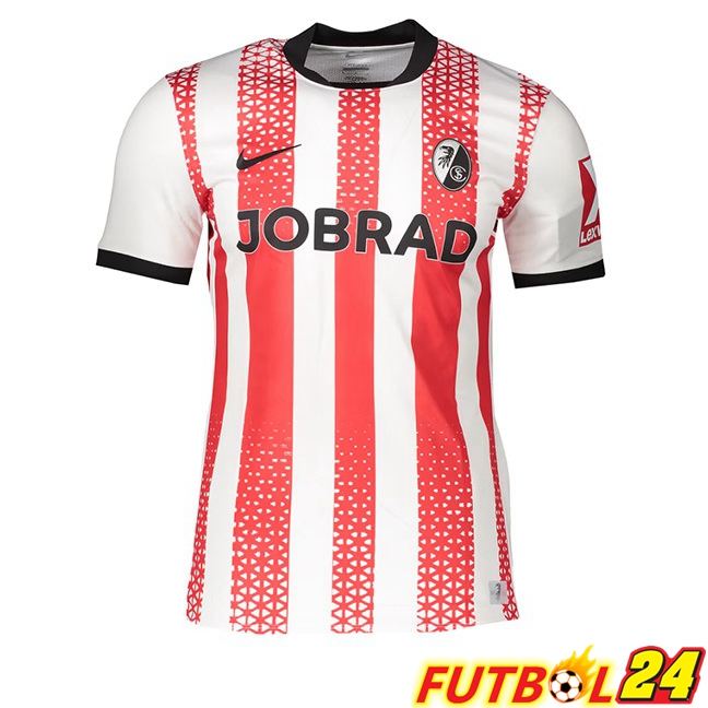 Camisetas De Futbol SC Fribourg Primera Rojo Blanco 2025/2026