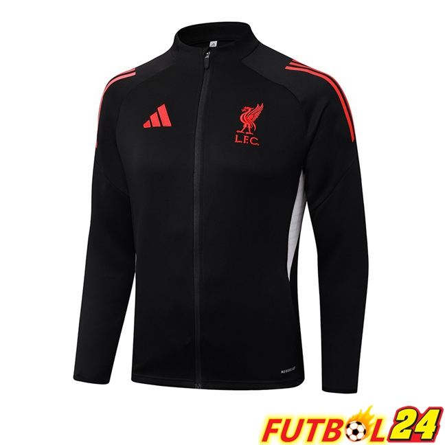 Chaquetas Futbol FC Liverpool Negro 2025/2026