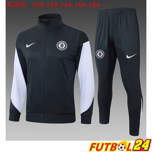 Chandal Equipos De Futbol - Chaqueta FC Chelsea Gris 2025/2026