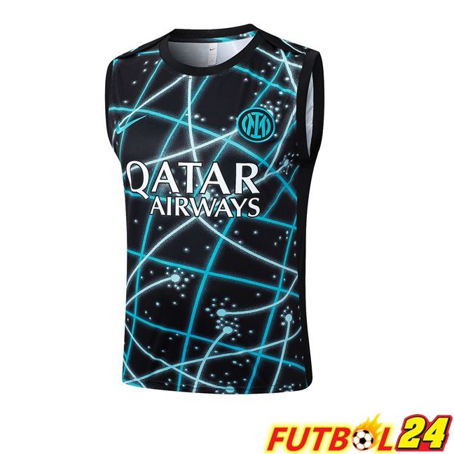 Chalecos De Futbol Inter Milan Negro Azul 2025/2026