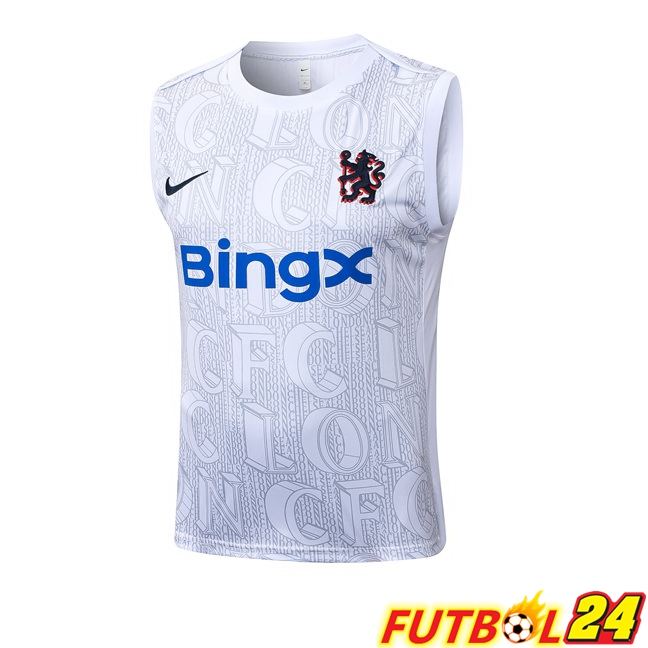 Chalecos De Futbol FC Chelsea Blanco 2025/2026