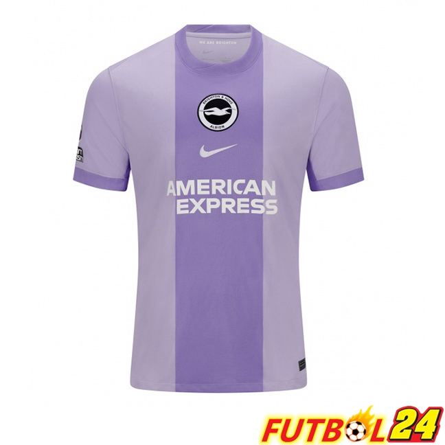 Camisetas De Futbol FC Brighton Segunda Púrpura 2025/2026