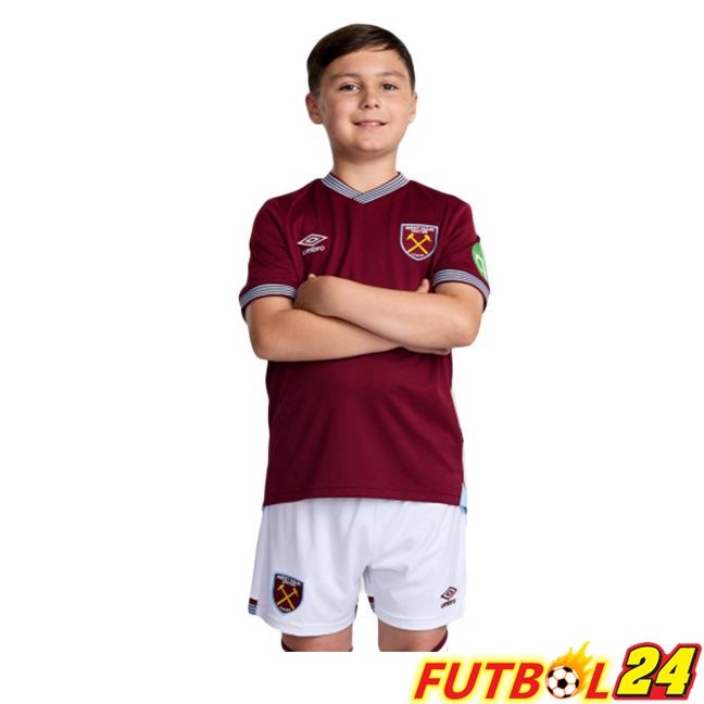 Camisetas De Futbol West Ham United Ninos Primera Rojo 2025/2026
