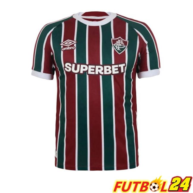 Camisetas De Futbol Fluminense Primera Rojo Verde 2025/2026