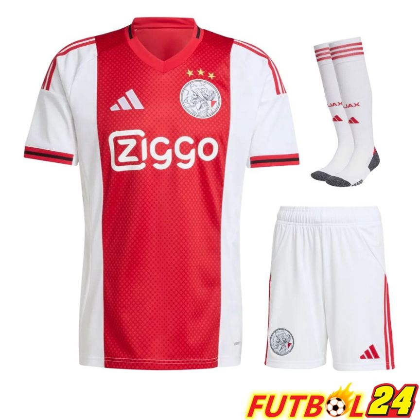 Camisetas De Futbol AFC Ajax Primera (Cortos + Calcetines) 2025 2026