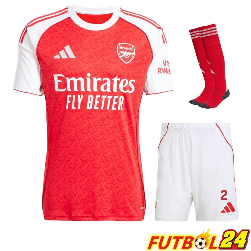 Camisetas De Futbol Arsenal Primera (Cortos + Calcetines) 2025 2026