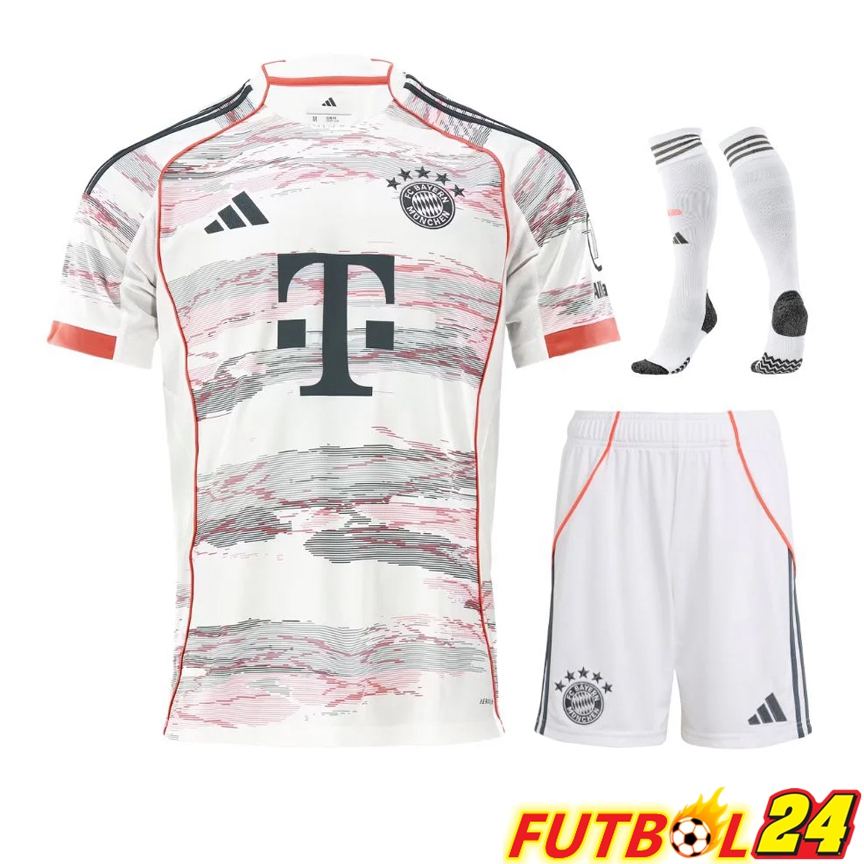 Camisetas De Futbol Bayern Munich Segunda (Cortos + Calcetines) 2025 2026