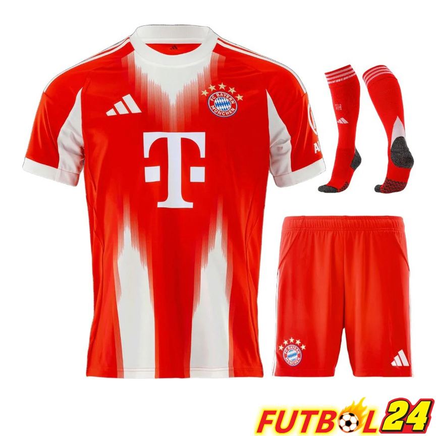 Camisetas De Futbol Bayern Munich Primera (Cortos + Calcetines) 2025 2026