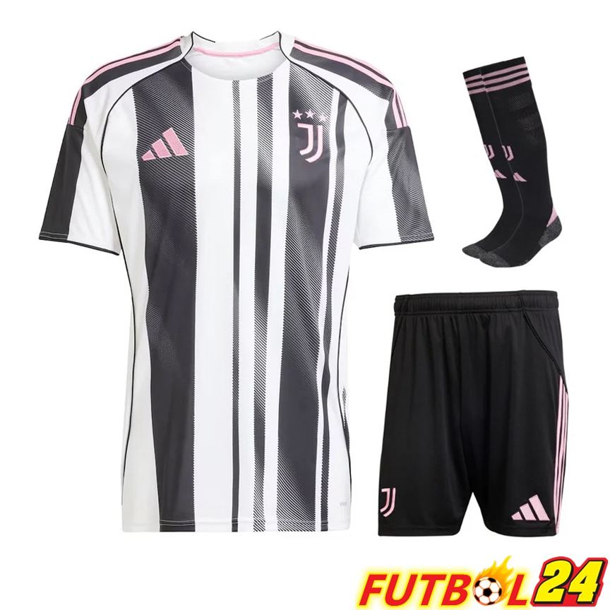 Camisetas De Futbol Juventus Primera (Cortos + Calcetines) 2025 2026