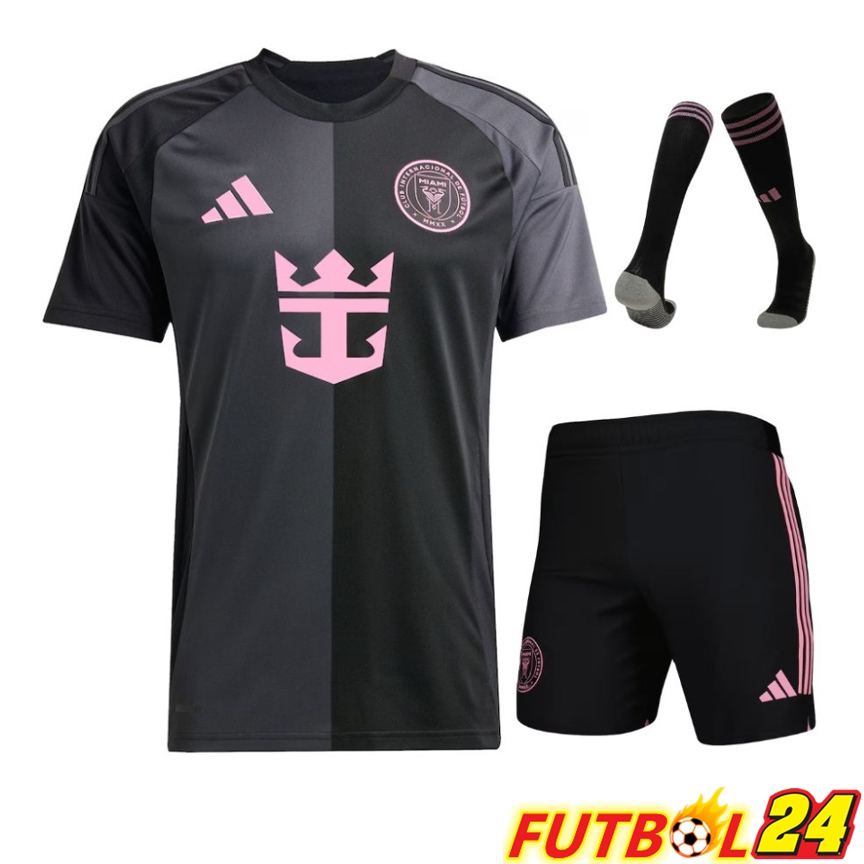 Camisetas De Futbol Inter Miami CF Segunda (Cortos + Calcetines) 2025 2026