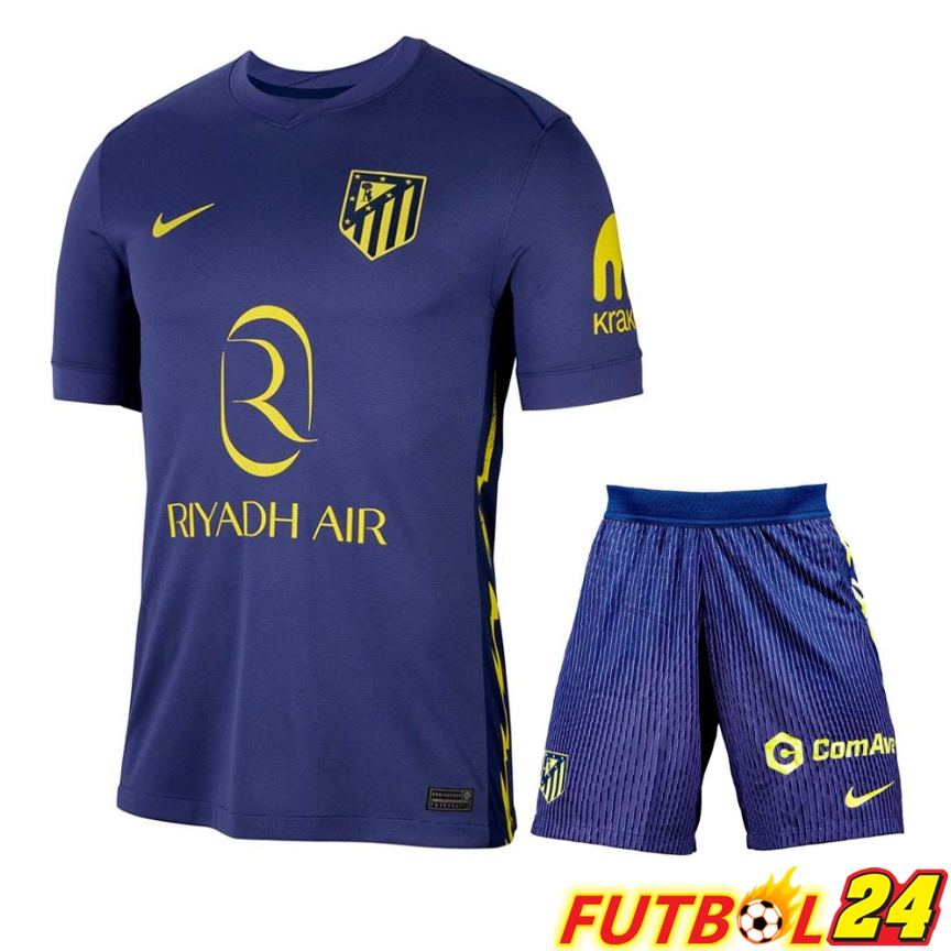 Camisetas De Futbol Atletico Madrid Segunda + Cortos 2025 2026