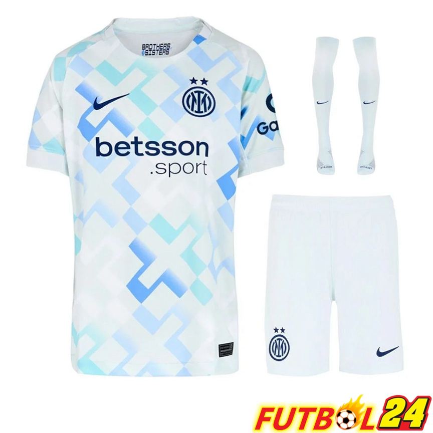 Camisetas De Futbol Inter Milan Segunda (Cortos + Calcetines) 2025 2026