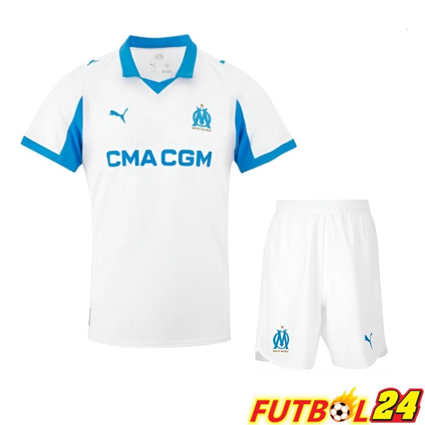 Camisetas De Futbol Marsella OM Primera + Cortos 2025 2026