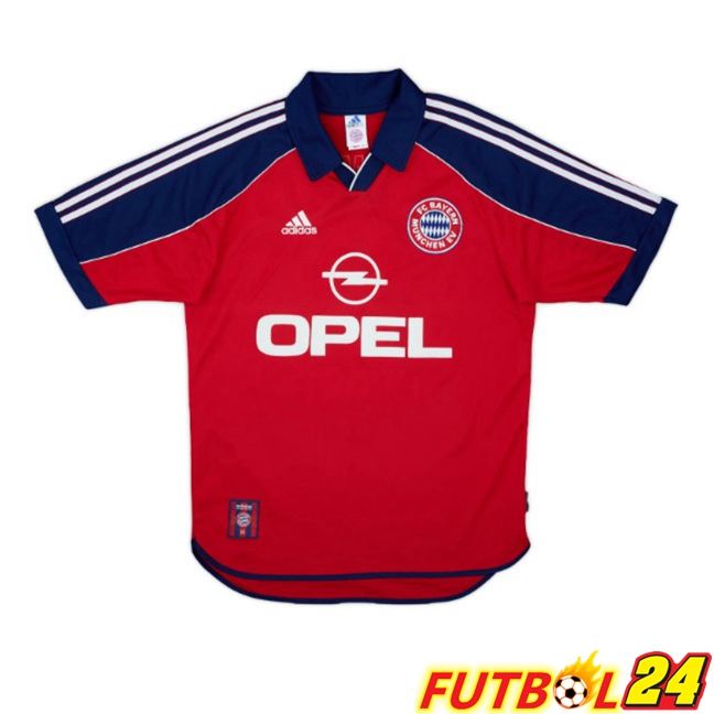 Camisetas De Futbol Bayern Munich Retro Primera Rojo 2000-2001