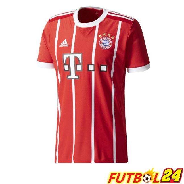 Camisetas De Futbol Bayern Munich Retro Primera Rojo 2017-2018