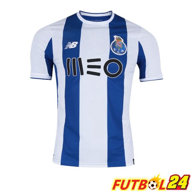 Camisetas De Futbol FC Porto Retro Primera Blanco Azul 2017-2018
