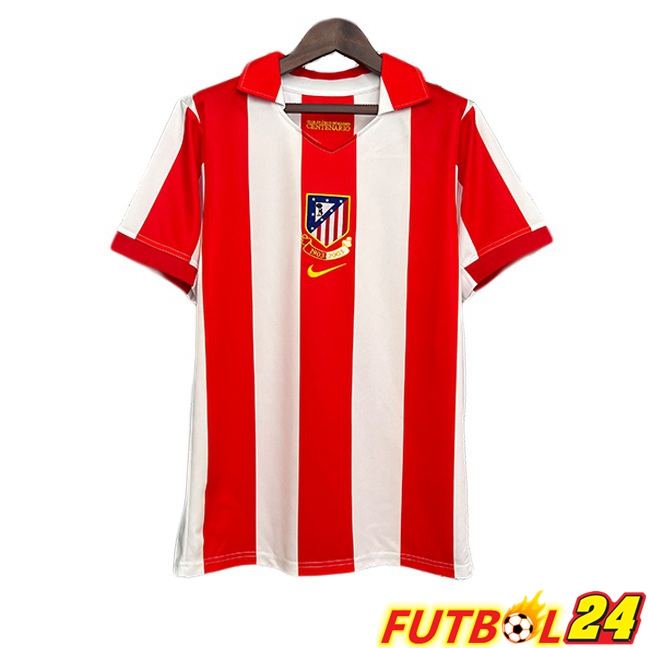 Camisetas De Futbol Atletico Madrid Retro Primera Rojo 2003-2004