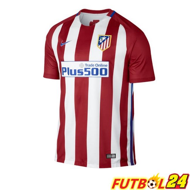 Camisetas De Futbol Atletico Madrid Retro Primera Rojo 2016-2017