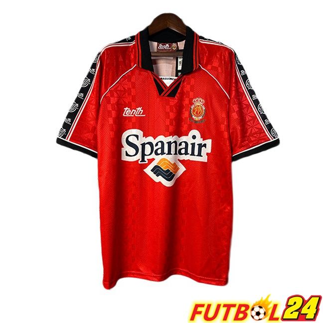 Camisetas De Futbol RCD Mallorca Retro Primera Rojo 1996-1997