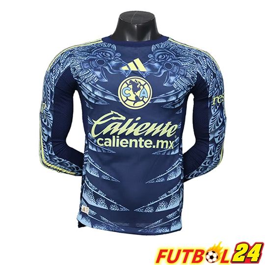 Camisetas De Futbol Club America Segunda Manga Larga 2025/2026