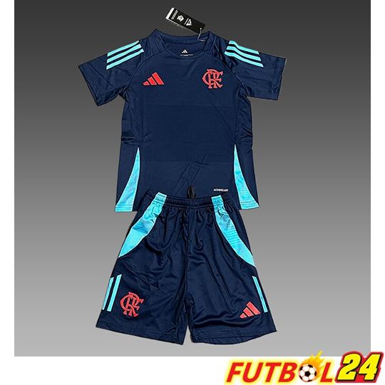 Camiseta Entrenamiento Flamengo Ninos Azul Oscuro 2025/2026