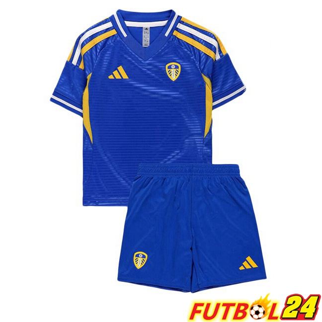 Camisetas De Futbol Leeds United Ninos Segunda Azul 2025/2026