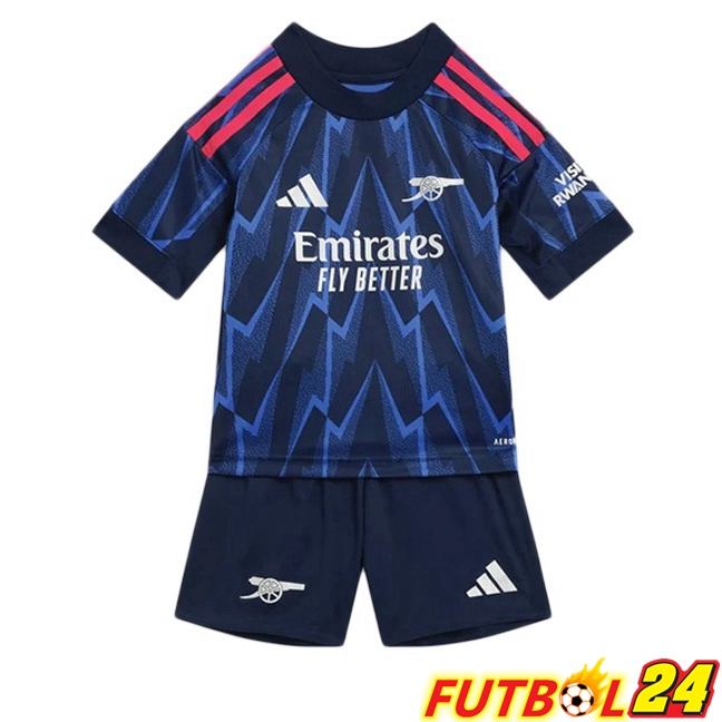 Camisetas De Futbol Arsenal Ninos Segunda Azul Real 2025/2026