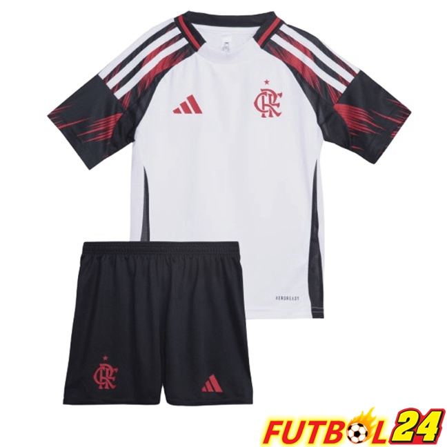 Camisetas De Futbol Flamengo Ninos Segunda Blanco 2025/2026