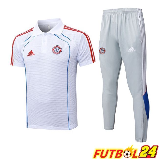 Camiseta Polo Bayern Munich + Pantalones Blanco 2025/2026