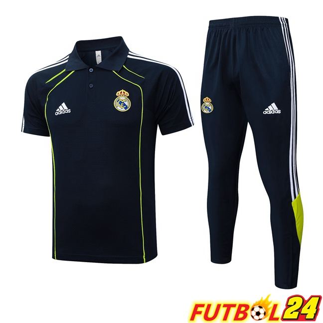 Camiseta Polo Real Madrid + Pantalones Azul Real 2025/2026