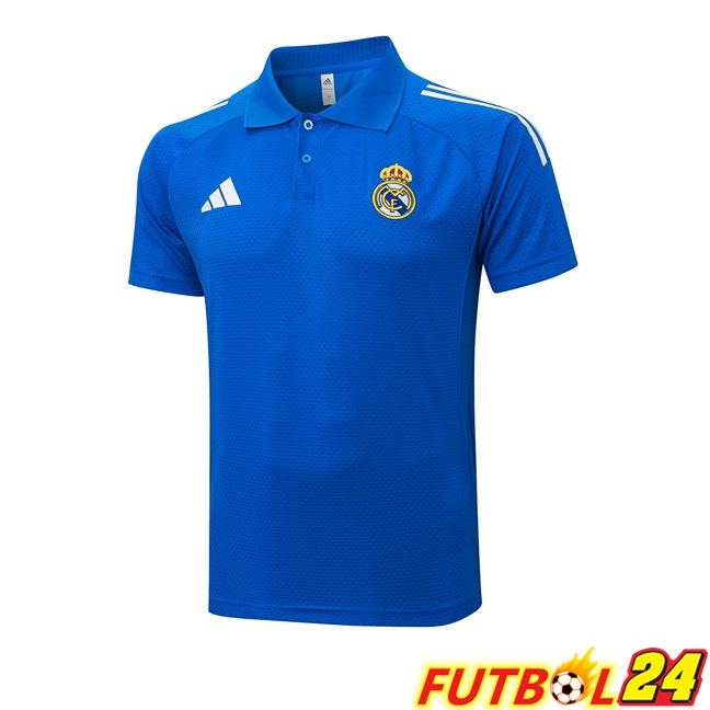 Camiseta Polo Real Madrid Azul 2025/2026