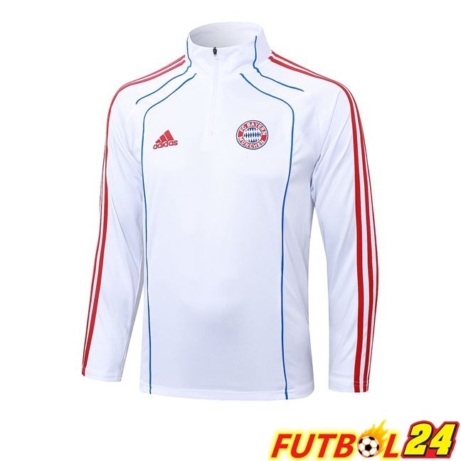 Sudadera De Entrenamiento Bayern Munich Blanco 2025/2026