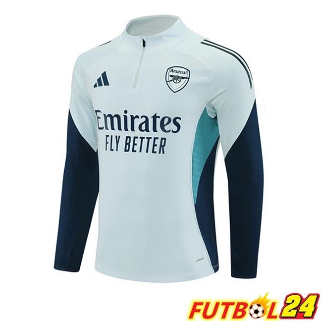 Sudadera De Entrenamiento Arsenal Gris 2025/2026