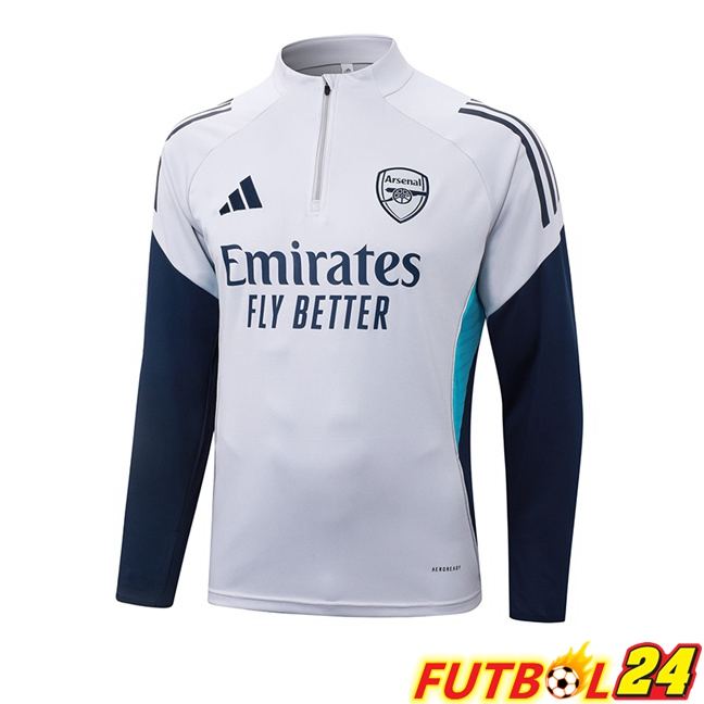 Sudadera De Entrenamiento Arsenal Blanco 2025/2026