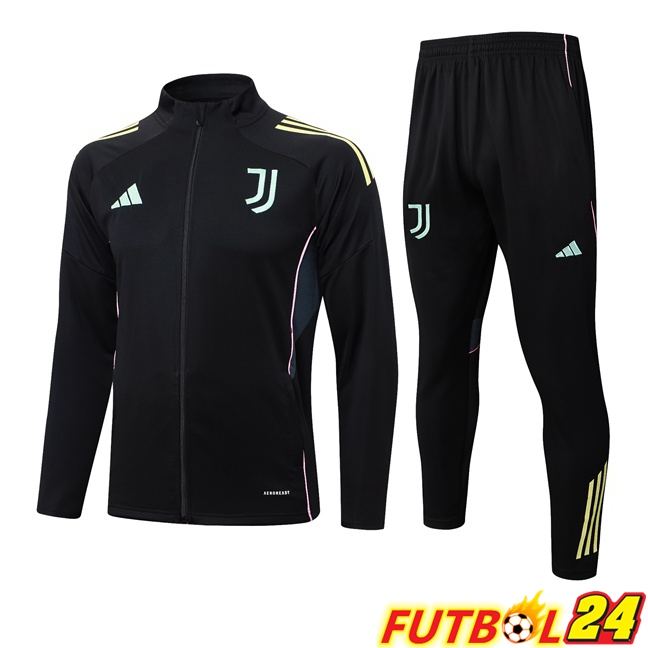 Chandal Equipos De Futbol - Chaqueta Juventus Negro 2025/2026