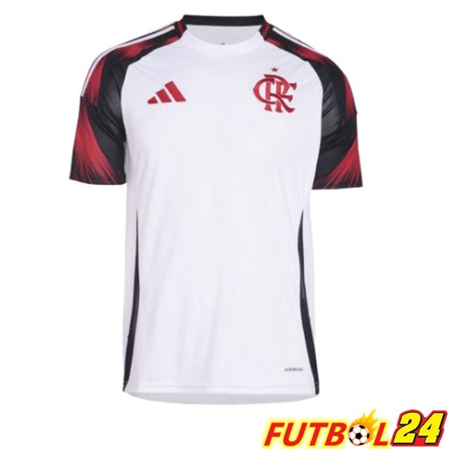 Camisetas De Futbol Flamengo Segunda Blanco 2025/2026