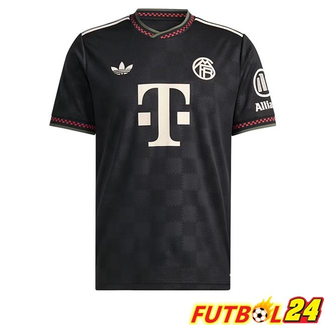 Camisetas De Futbol Bayern Munich Tercera Negro 2025/2026