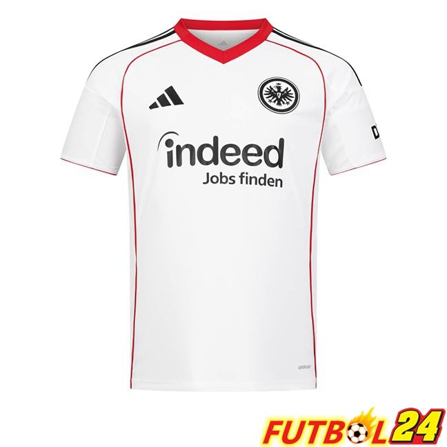 Camisetas De Futbol Eintracht Frankfurt Segunda Blanco 2025/2026