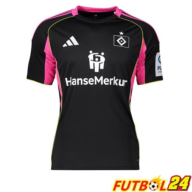 Camisetas De Futbol Hamburger SV Tercera Negro 2025/2026
