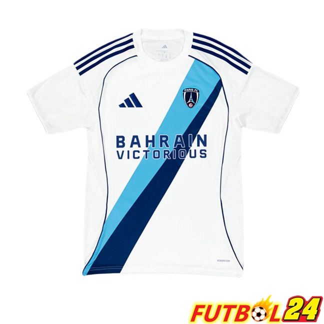 Camisetas De Futbol Paris FC Segunda Blanco 2025/2026