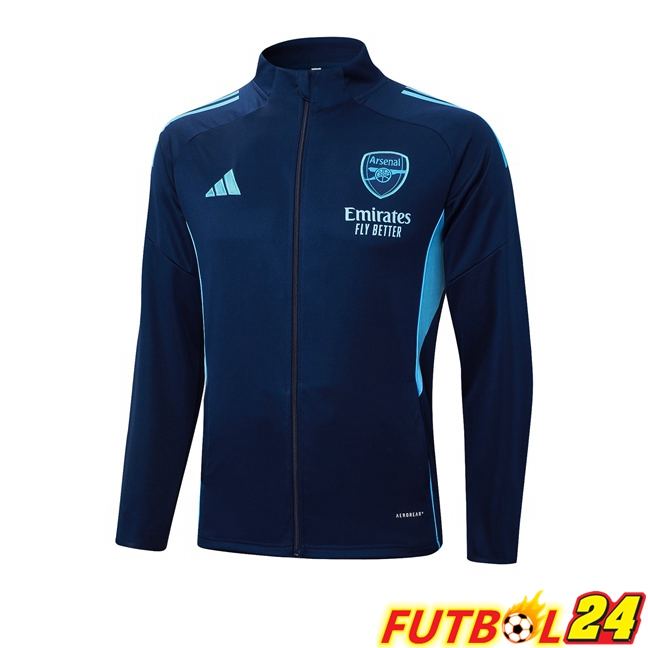 Chaquetas Futbol Arsenal Azul Real 2025/2026